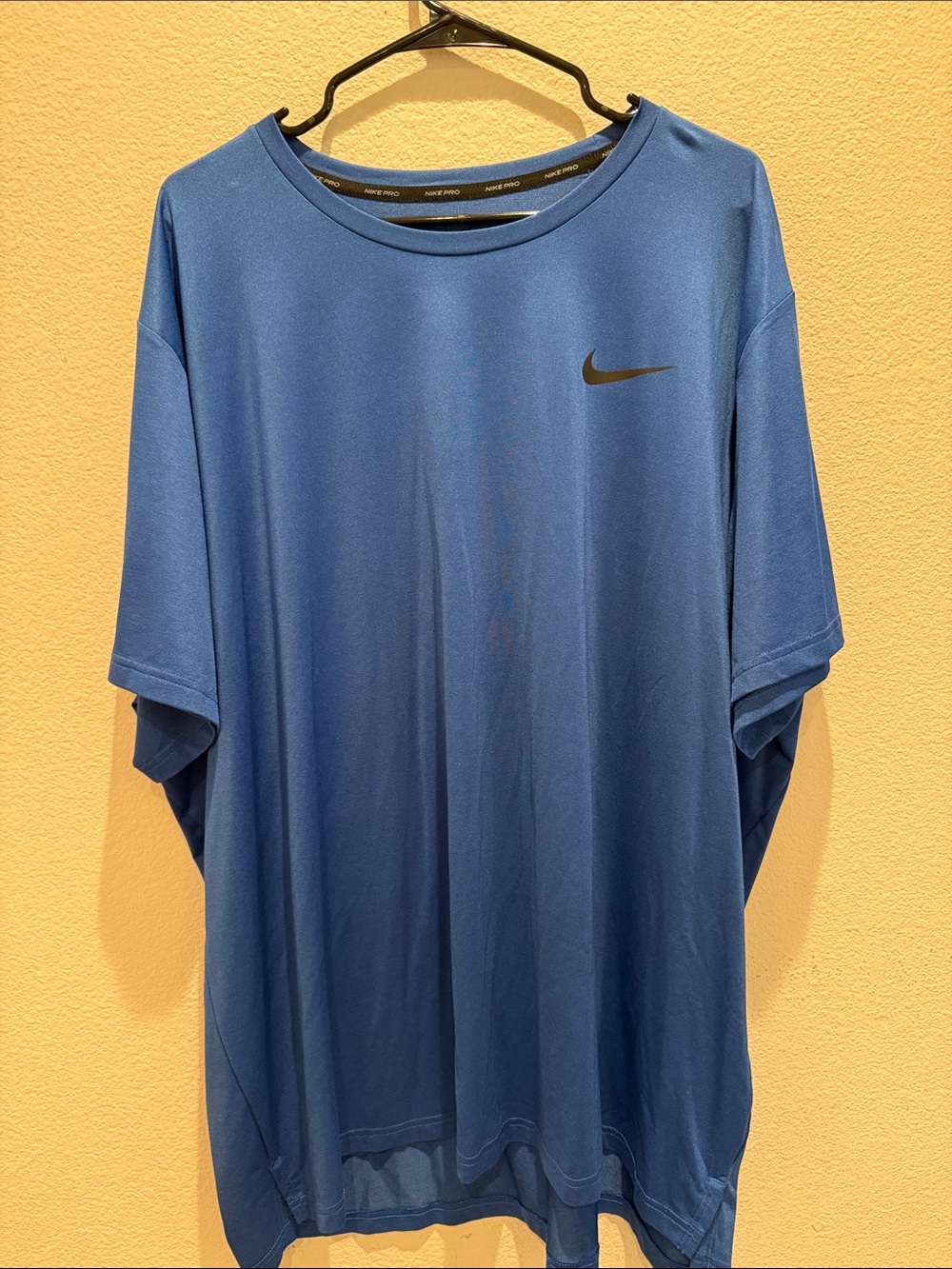 Nike Men’s Light Blue Dri-FIT Short Sleeve Tee